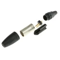 Neutrik Heavy Duty Cable XLR Connector, Straight, 50V, 16A, Gold Alloy over Nickel Plating NC3MXX-HD-D