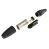 Neutrik Heavy Duty Cable XLR Connector, Straight, 50V, 16A, Gold Alloy over Nickel Plating NC3MXX-HD-D