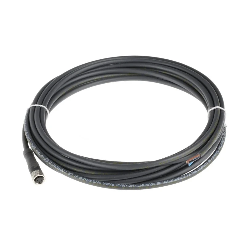 Telemecanique Sensors Female 3 Way Straight to Unterminated 3 Way Free End Sensor Actuator Cable, 5m XZCP0566L5