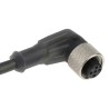 Telemecanique Sensors Female 5 Way Right Angle to Female Unterminated Sensor Actuator Cable 5 m XZCP1264L5
