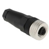 Telemecanique Sensors Circular Connector 5 Contacts Cable M12 Socket Female IP67 36V 3A XZCC12FDM50B