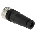 Telemecanique Sensors Circular Connector 5 Contacts Cable M12 Socket Female IP67 36V 3A XZCC12FDM50B