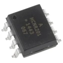 Broadcom DC Input 1 Channel Surface Mount Optocoupler, 8-Pin PDIP, 25mA Input Current, 1.95V Forward Voltage HCNR201-300E