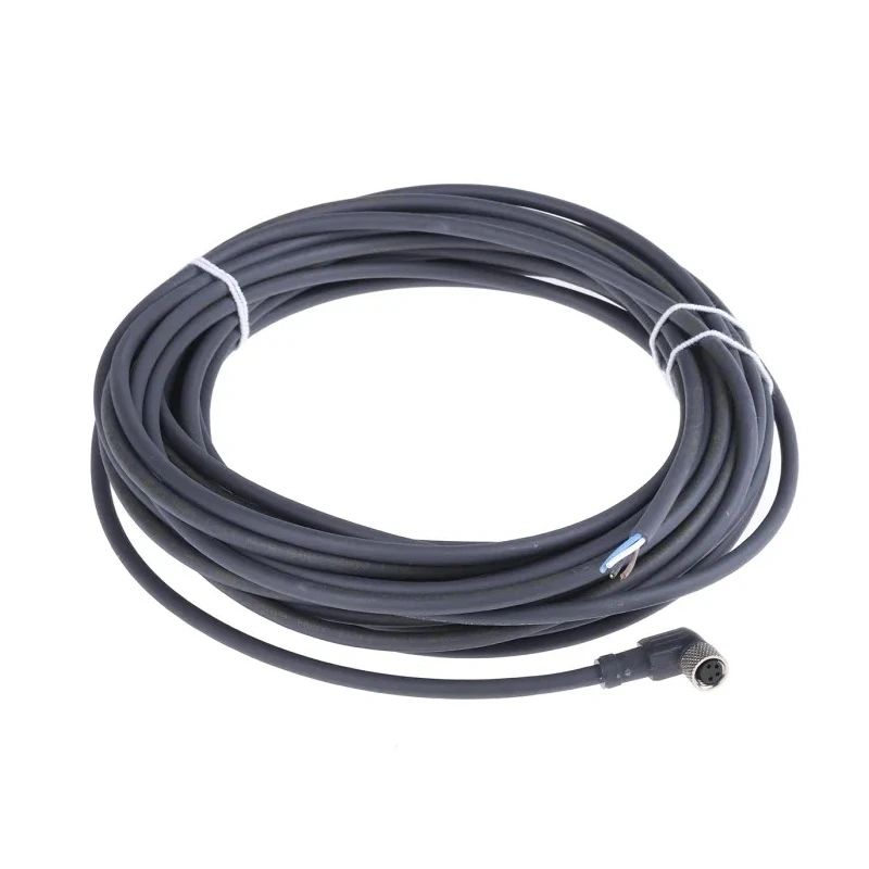 Telemecanique Sensors Female 4 Way Right Angle to 3 Way Unterminated Sensor Actuator Cable 10m XZCP1041L10