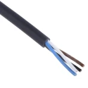 Telemecanique Sensors Female 4 Way Right Angle to 3 Way Unterminated Sensor Actuator Cable 10m XZCP1041L10