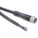 Telemecanique Sensors Female 3 Way Straight to 3 Way Unterminated Sensor Actuator Cable 2 m XZCP0566L2