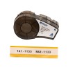 Brady Black on Transparent, White Self-Laminating Vinyl Heat Shrink Labels, 38.1 mm Tape Width, 14.26 m Tape M21-1500-427