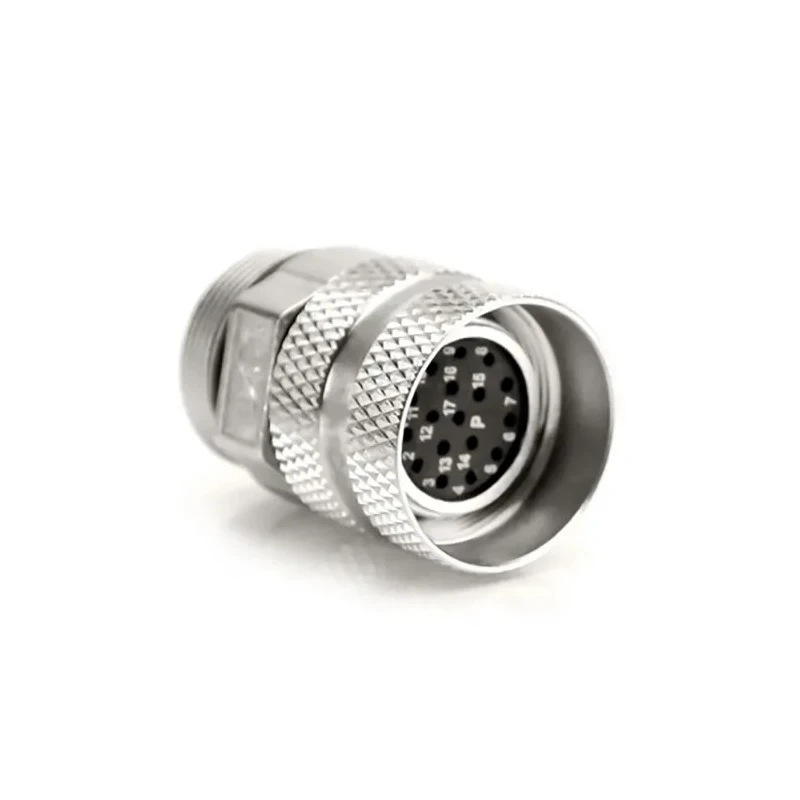 Amphenol Industrial Circular Connector, 17 Contacts, Cable Mount, M23 Plug Male, IP67, MotionGrade Series MA1CAP1700