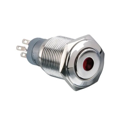 Arcolectric (Bulgin) Ltd Illuminated Momentary Push Button Switch, Panel Mount, DPDT, 16.2 mm Cutout, Green LED, IP67 MP0045