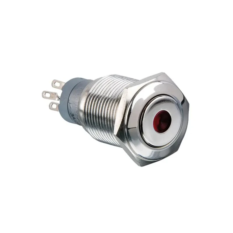 Arcolectric (Bulgin) Ltd Illuminated Momentary Push Button Switch, Panel Mount, DPDT, 16.2 mm Cutout, Green LED, IP67 MP0045