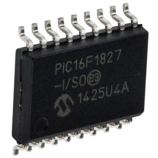 Microchip 8-bit PIC16F1827 Microcontroller 32 MHz 7kB FLASH 18-Pin SOIC PIC16F1827-I/SO