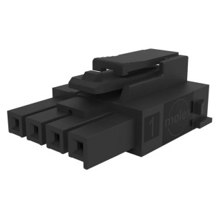 Molex Ultra-Fit Female Crimp Connector Housing 3.5 mm Pitch 2 Way 1 Row Straight 172256-3102