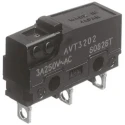 Panasonic Pin Plunger Micro Switch Solder Terminal 3A 250V AC Subminiature AVT32023-A
