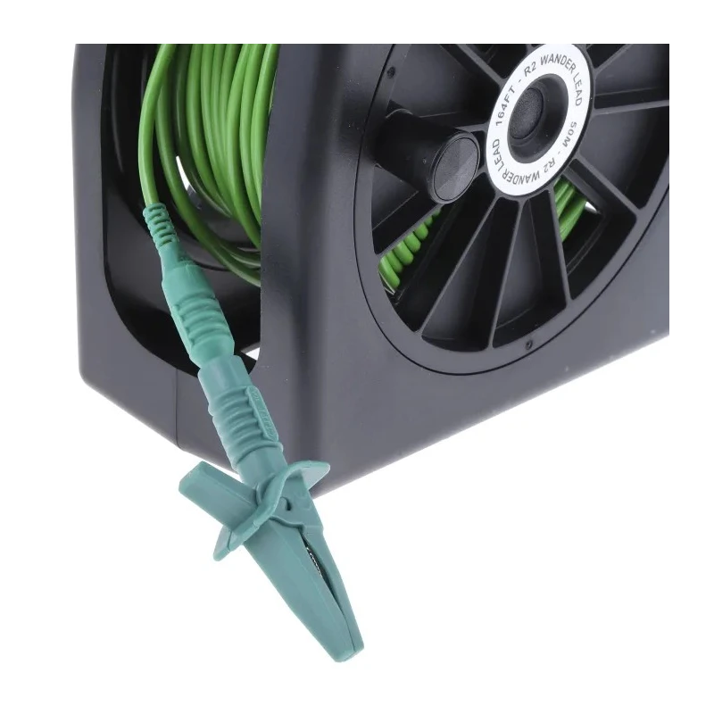 RS PRO Green Test Lead Extension Reel, 50 m Cable Length, CAT II and CAT III Safety, 1000V Rated 187-3801
