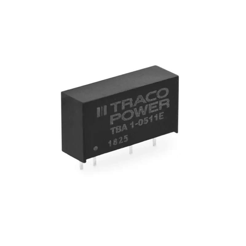 TRACOPOWER DC/DC Converter SIP-7 Package, 5V DC Output, 100mA, 1W Power, 4.5-5.5V Input, 1500V Isolation, -40°C TBA 1-0521E