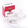 Raspberry Pi Power Supply USB Type C with EU Plug Type, 1.5 m RPI4 PSU EU WHITE BULK
