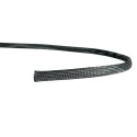 HellermannTyton Expandable Braided Polyethylene Terephthalate Black Cable Sleeve 5m Length 15mm 170-11000 HEGP10-PET-BK