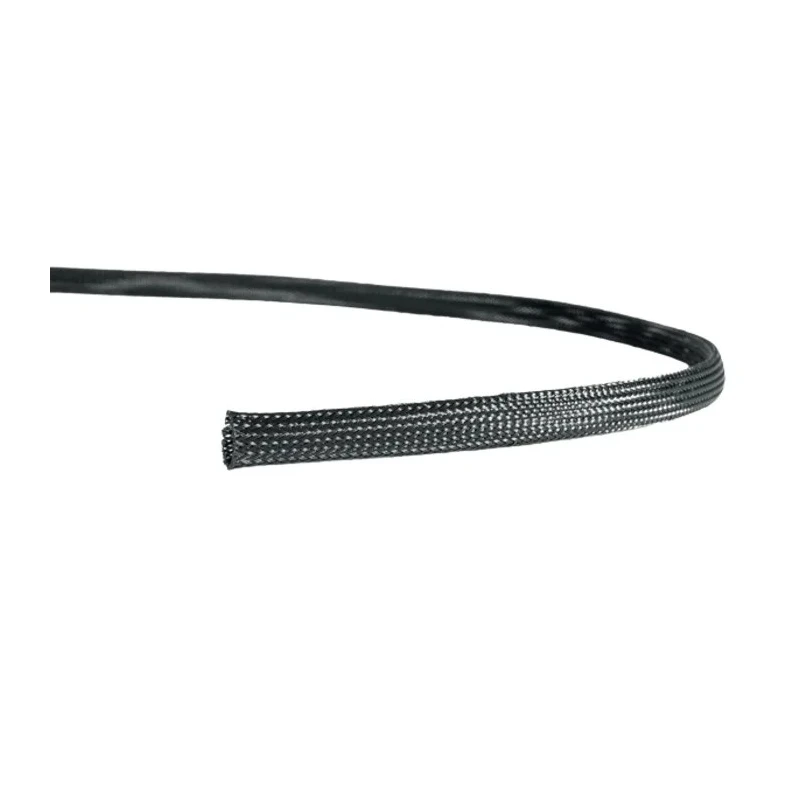 HellermannTyton Expandable Braided Polyethylene Terephthalate Black Cable Sleeve 5m Length 15mm 170-11000 HEGP10-PET-BK