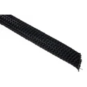 HellermannTyton Expandable Braided Polyethylene Terephthalate Black Cable Sleeve 5m Length 8-17mm 170-11200 HEGP12-PET-BK