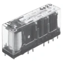 Panasonic PCB Force Guided Relay 24V dc Coil Voltage 6-Pole 3PDT SFS6-L-DC24V