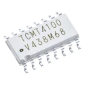 Vishay DC Input 4-Channel Optocoupler, Surface Mount, 16-Pin Mini-Flat Package TCMT4100