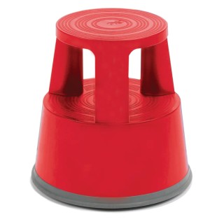 RS PRO 2 Tread Plastic & Rubber Kick Step 0.445mm Platform Height, Red 187-4979
