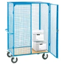 RS PRO Heavy Duty 3 Shelf Castor Trolley, 1150 mm Platform Length, 30 kg Load per Shelf, Rubber Wheel 200 mm 187-4988