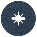 Bosch X Lock Zirconia Aluminium Abrasive Disc 115 mm, 50 Grit, 50 Per Pack 2608619153