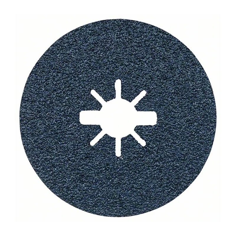 Bosch X Lock Zirconia Aluminium Abrasive Disc 115 mm, 50 Grit, 50 Per Pack 2608619153