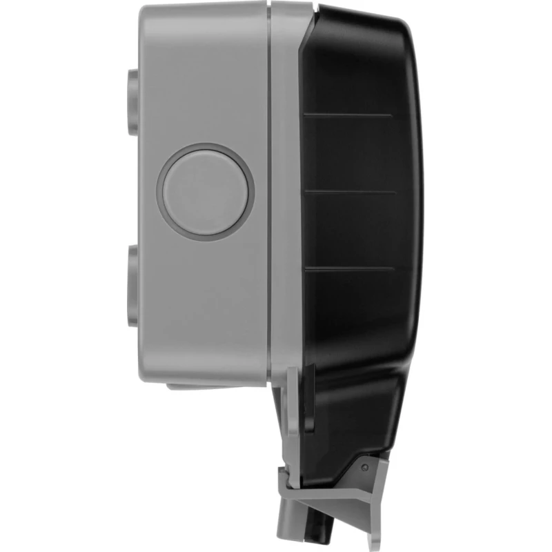 BG Electrical 13A Grey 2 Gang Surface Mount Outdoor Plug Socket Type G British WP24-02