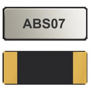 Abracon 32.76 kHz Crystal Unit ±20 ppm Surface Mount 2-Pin 0.9 mm Height 3.2 mm Length 1.5 mm Width ABS07-32.768kHz-9-H-T