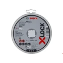 Bosch X Lock Silicon Carbide Cutting Disc 115 mm Diameter x 1 mm Thickness Very Fine Grade 10 Grit 2608619266