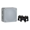 WISKA Polypropylene and Reinforced Fibreglass Junction Box, Multi-Colour, IP66, Flame Retardant COMBI 308/5