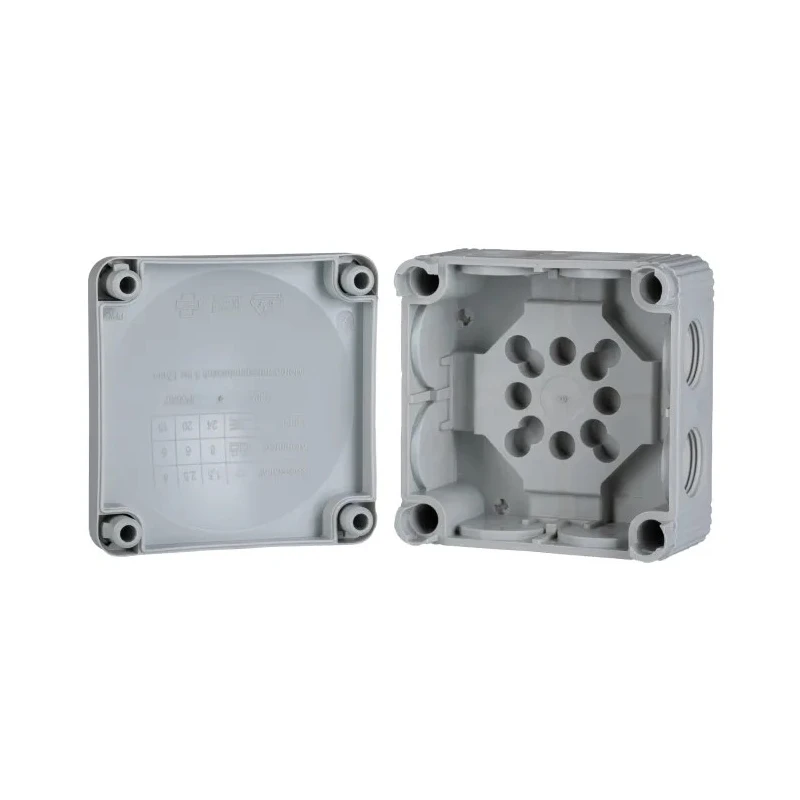 WISKA Polypropylene and Reinforced Fibreglass Junction Box, Multi-Colour, IP66, Flame Retardant COMBI 308/5