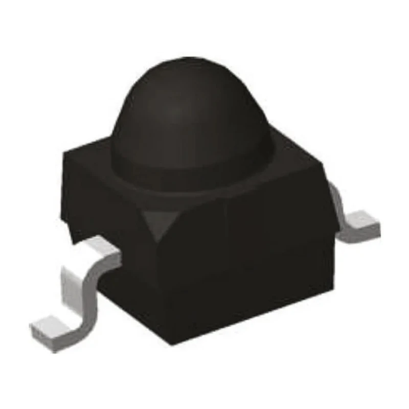 Vishay Infrared Phototransistor Surface Mount 2-Pin Black Dome Lens 30° Half Sensitivity VEMT2020X01