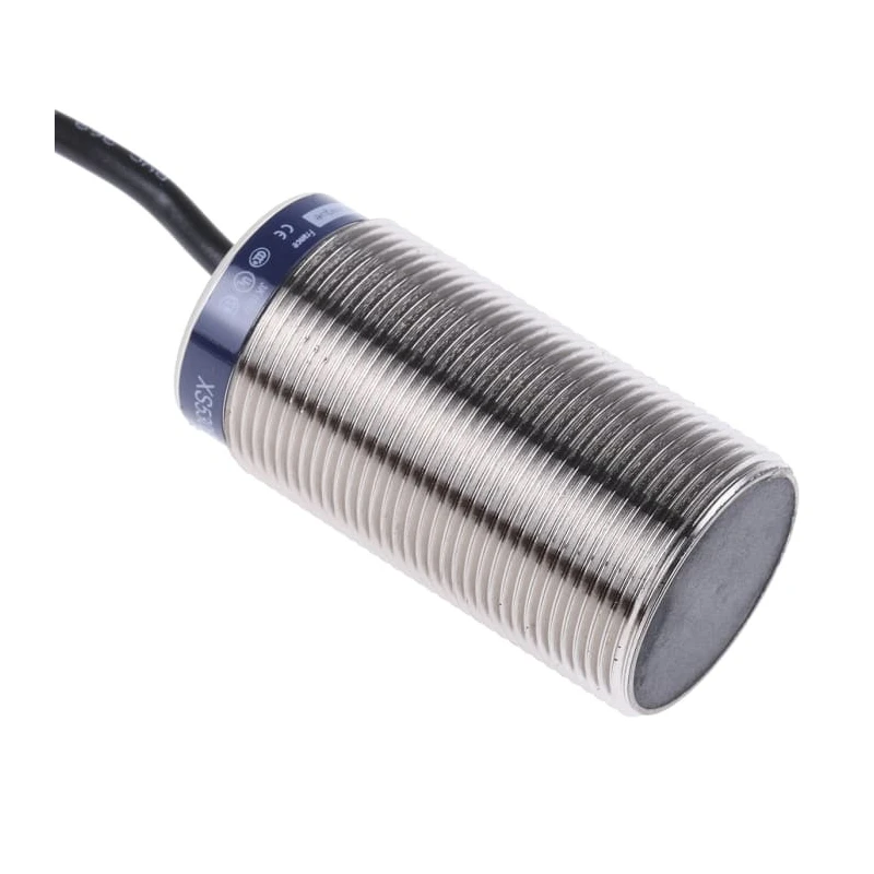 Telemecanique Sensors Threaded Barrel Inductive Proximity Sensor M30 x 1.5, PNP Output, 48 V AC, 58 V DC, 10 mm XS530BLPAL2
