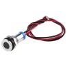 RS PRO Blue Panel Mount Indicator, 2V dc, 20mA, Lead Wire, IP67 Sealed Flush Bezel 700-1909