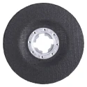 Bosch X Lock Aluminium Oxide Abrasive Grinding Disc, 115 mm Diameter x 6 mm Thickness, 10 Grit, Pack of 10 2608619258