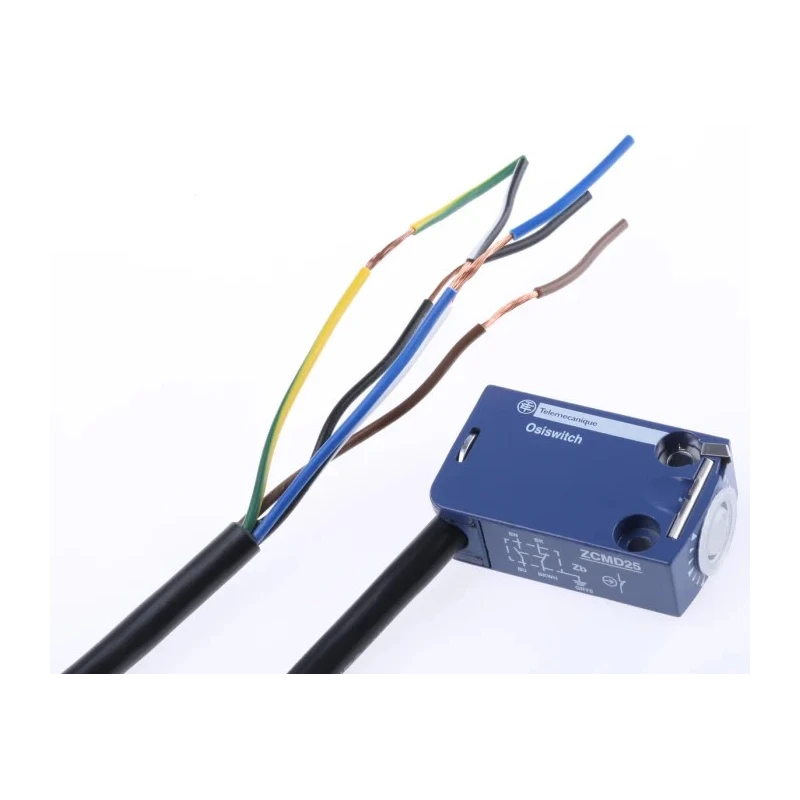 Telemecanique Sensors OsiSense XC Series Roller Lever Limit Switch, SPDT, IP66, Zinc Alloy Housing, 240V, 6A ZCMD25L5
