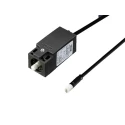 Rittal Door Operated Switch for Use with LED System Light, 78U, Black Finish 2500460