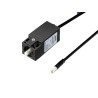Rittal Door Operated Switch for Use with LED System Light, 78U, Black Finish 2500460