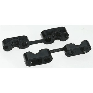 HellermannTyton Black Polyamide 6 Cable Grommet for 7.5 mm to 8.5 mm Cable Diameter 234-10400 KK4-PA6HIR-BK