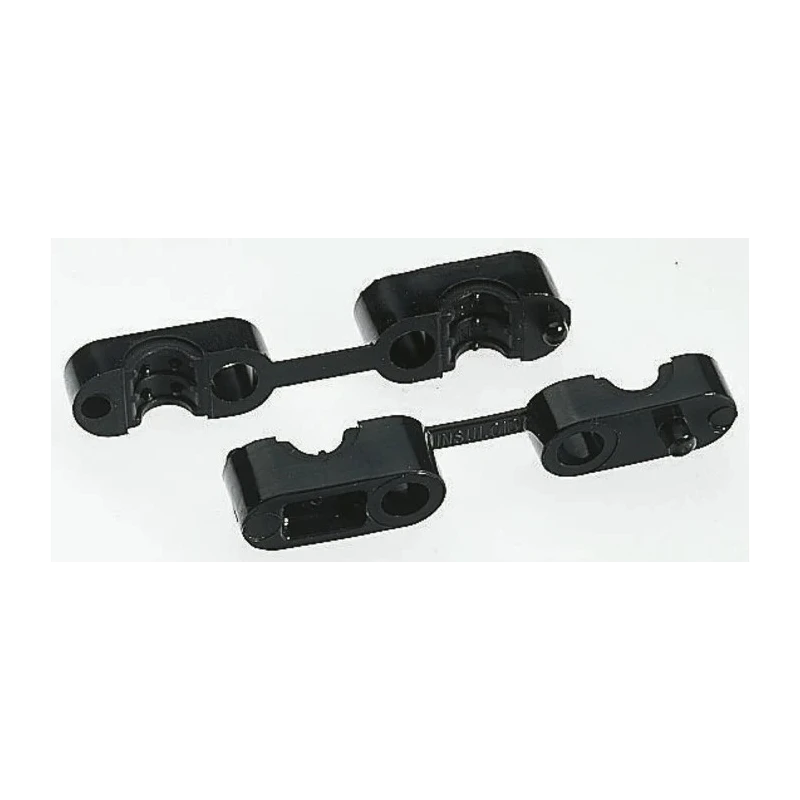 HellermannTyton Black Polyamide 6 Cable Grommet for 7.5 mm to 8.5 mm Cable Diameter 234-10400 KK4-PA6HIR-BK
