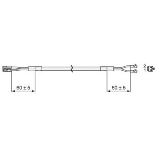 SMC Motor Output Cable LC3F2 Series for Use with CN3 Series