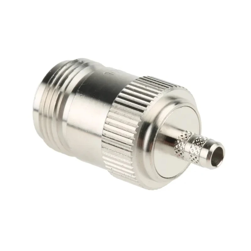 Amphenol RF N Type Series Coaxial Connector Cable Female N Connector, 50 Ω, Straight Body Crimp N6121A1-NT3G-1-50