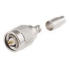 Amphenol RF TNC Series Coaxial Connector Cable Male, 50 Ω, Straight Body Crimp RT1121A1-NT3G-H155-50