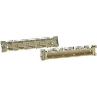 Hirose FunctionMAX FX10 Series Straight Surface PCB Header 100 Contacts 0.5 mm Pitch 2 Row Shrouded 