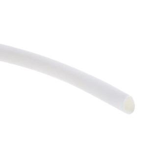 RS PRO Polyolefin Flame Retardant Heat Shrink Tubing White 3.2 mm Sleeve Diameter x 10m Length 2:1 Ratio 700-4769