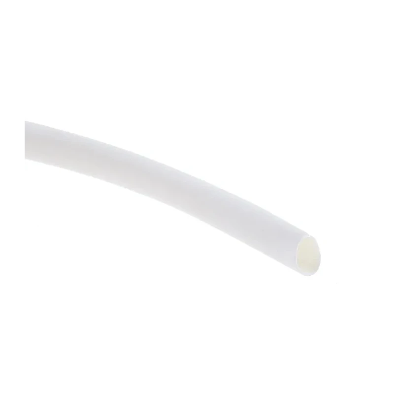 RS PRO Polyolefin Flame Retardant Heat Shrink Tubing White 3.2 mm Sleeve Diameter x 10m Length 2:1 Ratio 700-4769
