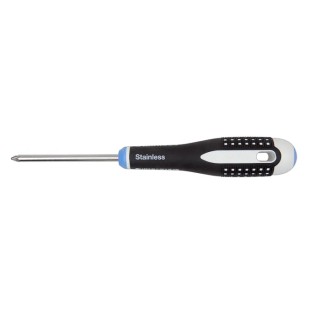 Bahco Standard Pozidriv Screwdriver PZ2 Tip 100 mm Blade 222 mm Overall BE-8820I